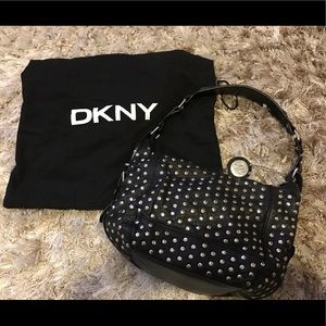 DKNY Black Leather Purse